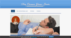 Desktop Screenshot of carmenlavin.com